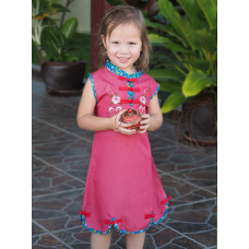 Qipao Chinese Dress for Girl QCkid4